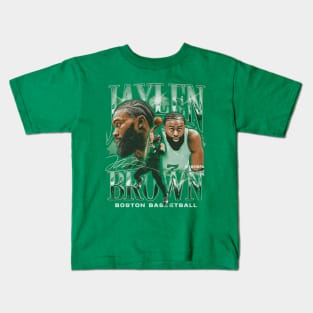 Jaylen Brown Boston Vintage Kids T-Shirt